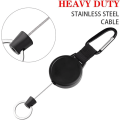 Miniatyrbillede 3 af 5: Heavy Duty Retractable Key Chain Key