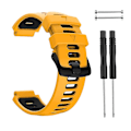 Miniatyrbillede 3 af 5: Silikone Rem til Garmin Forerunner 735xt Holdbar Urrem Blød Rem Blue Teal