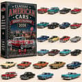 Julebilmodel 24-dages julekalender plastikpynt WY-26 Car fleet