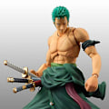 Miniatyrbild 3 av 4: Anime Figur En bit Zoro Actionfigur Roronoa Zoro Figur Skulptur Dekoration Staty Dockmodell