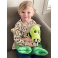 Miniatyrbillede 3 af 4: Ærteskyder plyslegetøj 12 tommer høj til Pvz-spil Man-eater-fan