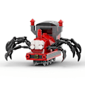 Miniatyrbillede 5 af 5: Choo-choo Charles Byggesæt Stor Størrelse Gyser Spil Spider Train Dyrefigurer Klodser Legetøj Til Børn Gave 1 Set Red Train(266pcs)