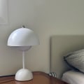 Miniatyrbillede 5 af 5: Nordisk Svampe Natlampe LED Blomsterknopp Bordlampe USB Sengelampe Bryllupsværelse Skrivebord Enkel Dekoration White USB Rechargeable