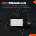 Miniatyrbilde 3 av 5: 240V til 12V AC/DC strømforsyningsadapter transformator strømforsyningsadapter for 5-8 KW dieselvarmer for campingvogn EU-plugg