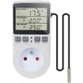 Termostatbryter, Digital Temperaturkontroller, 220V Oppvarming og Kjøling med Probe, LCD Temperaturkontroller Plugg