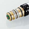 Miniatyrbilde 4 av 5: Chrome Termostatisk Dusj Kran Patronerstatning Enkelt Stykke Helt Kobber Termostatisk Kran Ventilkjerne Temperatur Sensorlilaris (hy)