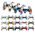 Miniatyrbilde 1 av 4: Silikondeksel for PS5-kontroller - Beskyttende deksel for 5 håndtak - Beskyttelse for joystick - Spilltilbehør