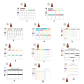 Miniatyrbillede 3 af 11: Køleskabsmagnetisk kalender Ugentlig planlægger Magnetisk kalender Whiteboard Månedlig To-Do-liste Indkøbsliste Tavle null - CT806