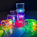 Miniatyrbillede 4 af 5: Lysende Shotsglas Sæt af 24 Festgaver Voksne Shotsglas til Fest LED Blinkende Drikkestglas Gløder i Mørket