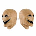 Miniatyrbild 2 av 5: Smile No Face Man Latex Maskara Helhuvud Skräck Ansiktslös Förklädnad Cosplay Läskig Alien Hjälm Halloween Kostym Mask För Män Smile without a face