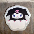 Miniatyrbillede 1 af 2: My Melody Tæppe Super Blødt Sødt Tegneserie Kittie Soveværelse Måtter Bløde Børneområde Tæpper Kawaii Tæppe Dobbeltsidet Fuzzy Tæppe C