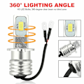 Pikkukuva 3 / 5: 2x H3 Super kirkas LED-ajovalaisin sumuvalo ajolamppu polttimosarja 6000k valkoinen 10w