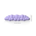 Miniatyrbillede 5 af 5: Cloud Keyboard Wrist Rest - Blødt læder memory foam håndledsstøttepude til nem skrivning smertelindring
