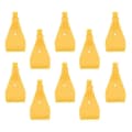 1/4\" gjengestørrelse, Flat Vind Jet Luftblåsedyse Spray 1-hull Gul X10 Den Beste