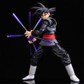 Miniatyrbild 5 av 5: 14cm Anime Dragon Ball Black Goku Zamasu Actionfigur Super Saiyan Filmversion Dbz Modell med Flera Tillbehör Leksaker WHITE with box
