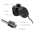 Miniatyrbillede 2 af 3: cbs Indbygget Motion Plus Trådløs Fjernbetjening Gamepad Fjernbetjening Joystick - White Joystick Only
