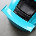 Miniatyrbilde 4 av 5: Welly 1:24 Porsche 911 Gt3 Rs Blå Bilmodell Legering Bilmodell Simulering Bildekorasjon Samling Gave Leke Dødstøpt Modell Gutte Leke 911 GT3 RS5