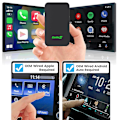 Miniatyrbillede 4 af 5: Carlinkit 5.0/4.0/3.0 Trådløs Carplay Adapter Apple Carplay Android Auto Ai Box Smart Car Wifi Bluetooth Auto Connect Plug&play Black