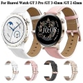Miniatyrbilde 4 av 4: Klokke til Garmin Venu/sq/sq 2/2 Plus, 20mm ekte karbonlærrem med rosegullspenne White