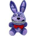 Miniatyrbilde 2 av 5: Five Nights At Freddy's Nightmare Bonnie plysj leketøy egnet for samling, plysj utstoppede dukke 7 (lilla Bonnie kanin)