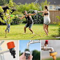 Miniatyrbilde 3 av 3: Trådløs kranadapter, engelsk servantkranadapter, hageblomster vanning