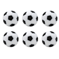 Miniatyrbillede 1 af 5: Bordfodbold 6 stk. Bordfodboldbolde 32mm Mini Fodboldbolde Udskiftning Til Bordfodbold Spil Tilbehør