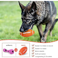Miniatyrbild 2 av 4: Squeaky Dog Chew Toy Ball, Interaktiv hund leksak för aggressivt tuggande, Hållbar present
