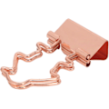 Miniatyrbild 1 av 8: Klämmor Kontor Viktiga Kontorsmaterial Lång Svans Ihålig Flerfunktionell Hemmakontor Klämmor Liten Kreativ Design Utökad Längd för Extra Fästelement 100 st Set Rose Gold