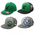 Miniatyrbilde 1 av 2: Onxe One Size Steve Creeper Modell Baseball Cap Peaked Cap Barn for Barn Kvinner Spill Fans Bursdag Gave Leker Min Worldeds Solhatt (hd) 3