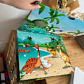 Miniatyrbillede 4 af 4: Dino Adventskalender 24 Dage Dinosaur Countdown Kalender Legetøj - Dino Legetøj Jule-Countdown Kalender, Uddannelsesmæssigt Dinosaur Legetøj til Fest