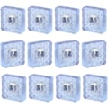 Miniatyrbilde 1 av 7: 12 stk sklisikre gummiføtter for hagemøbler stoler, gulvbeskyttelsespute White 30MM*30MM