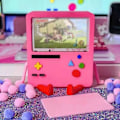 Miniatyrbillede 4 af 5: Kontrol Spil Support Bærbar Oplader Dock Opbevaringsholder Gaming Companion Opladningsstander Kompatibel Nintendo-Switch Pink
