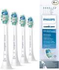 4 erstatningsbørstehoder til Philips Sonicare - Ny og gammel emballasje sendes tilfeldig White C2