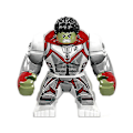 Miniatyrbilde 1 av 5: Superhelt byggeklossleker, sammensatt byggekloss humanoid modellleke Hulk-496