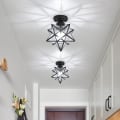 Miniatyrbilde 10 av 10: Taklampe Nordisk Stil SVART svart black