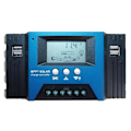 Miniatyrbilde 1 av 5: 50A MPPT Solcelleladningsregulator med LCD-skjerm, USB, Flere Lastkontrollmoduser, Ny MPPT Teknisk Maksimal Ladestrøm