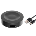 Miniatyrbilde 1 av 3: Lader for Huawei Watch Gt Gt3 / Gt2 Pro /gt Runner Watch D Ultimate Magnetisk Ladestasjon Base Trådløs Ladningsadapter-svart