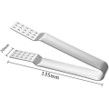 Miniatyrbillede 2 af 5: Royal Cuisine Teposeklemmer i rustfrit stål, Teposeholder i rustfrit stål, Teposeklemme, Teske, Tesil, Klemme til isterninger, Teposer