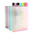 Pikkukuva 5 / 5: A5 A6 Paper Cup Botlte Flat Water Bottle Bpa Free Clear Book Portable Paper Pad Water Bottle Flat Drinks Kettle Notebook Bottle GREEN A5*420ML
