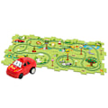 Pikkukuva 1 / 5: Tee-se-itse-sähkörataleikkiautot, paristokäyttöiset leluautot ja pulmapalapelit lapsille Forest 15pcs/Set