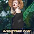 Miniatyrbilde 5 av 6: Chiffon Skjerf, Sjal og Wraps for Kvinner Myk og Lett Aftenkjole Elegant Bryllup Brud Brudepike Skjerf Black