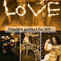 Miniatyrbillede 2 af 7: Flaske Lys, 2M 20 LED Prop Lys til Flasker, Fe Lys Batteridrevet, 6stk LED Flaske Lys til Jul DIY Borddekoration Warm White
