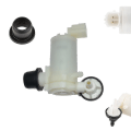Miniatyrbilde 2 av 4: Front Bakre Vindusspylervaskepumpe Til Mazda 2 Hatchback 2007-2015 Dobbel Uttak
