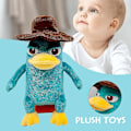 Pikkukuva 1 / 5: Ihana Perry The Platypus -pehmolelu Pehmeä täytetty lelu Lapsen halailu tyyny Lahja
