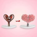 Miniatyrbillede 4 af 5: Magisk voksende træ papir Sakura krystal træer skrivebord kirsebær blomst legetøj Love
