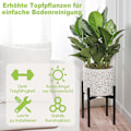 Miniatyrbild 5 av 5: Justerbar metallväxtstativ, växtställ inomhus, växtställ hörnväxtstativ för hemträdgård inomhus utomhusdekoration