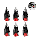 Miniatyrbillede 1 af 5: 6 stk. højttalerkabel til lyd han Jr-r59-1a stikadapter