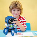 Miniatyrbild 3 av 5: Elektronisk Robot Leksak Sjungande Musikrobot med Musikaliska och Färgglada Ljus