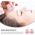 Miniatyrbilde 4 av 7: 2 stk. Verktøy Rose Quartz Mushroom Face Massager Helse Jade Stone Mushroom Scraping Massasjeverktøy for Hjemmespa