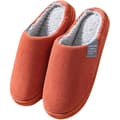 Damesko til hjemmet, damesko til vinter, komfortable sko, varme patch-forede sko, damesko til vinter orange orange 40-41 Orange 40-41